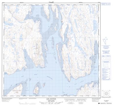 024K13 - NORTH ARM - Topographic Map