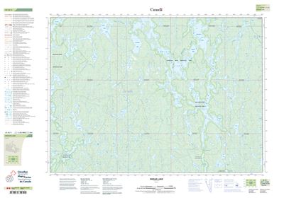 041o01 - Indian Lake - Topographic Map