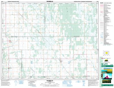 062J11 - GLENELLA - Topographic Map