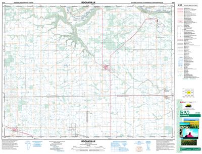 062K05 - ROCANVILLE - Topographic Map