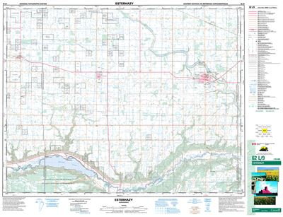 062L09 - ESTERHAZY - Topographic Map