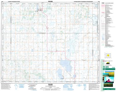 073A06 - FULDA - Topographic Map