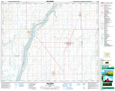 073B10 - WALDHEIM - Topographic Map