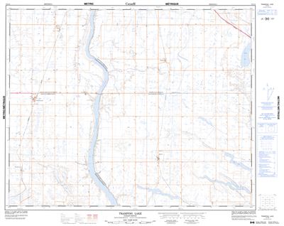 073C02 - TRAMPING LAKE - Topographic Map