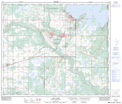 073L08 - COLD LAKE - Topographic Map