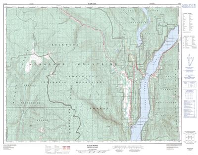 082E16 - EDGEWOOD - Topographic Map