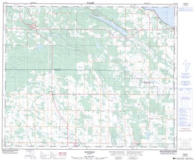 083B16 - WINFIELD - Topographic Map