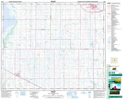 083H08 - RYLEY - Topographic Map