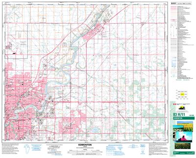 083H11 - EDMONTON - Topographic Map