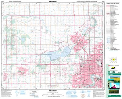 083H12 - ST. ALBERT - Topographic Map