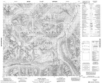 094l03 - Mount Irving - Topographic Map