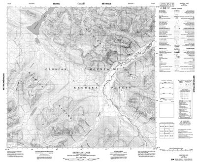 094L06 - DENETIAH LAKE - Topographic Map