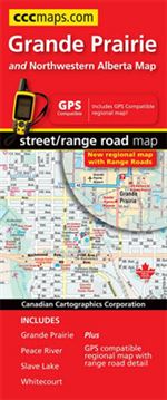 Grande Prairie Alberta Road Map A Detailed Road Map Of NW Alberta   10190 2T 