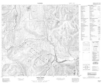 104G02 - MORE CREEK - Topographic Map