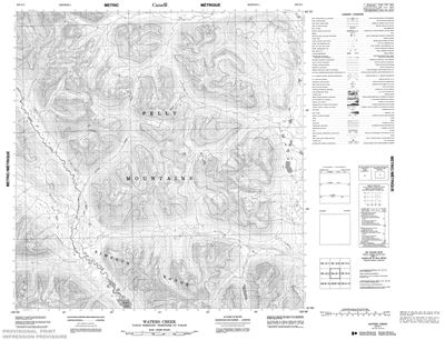 105G01 - WATERS CREEK - Topographic Map