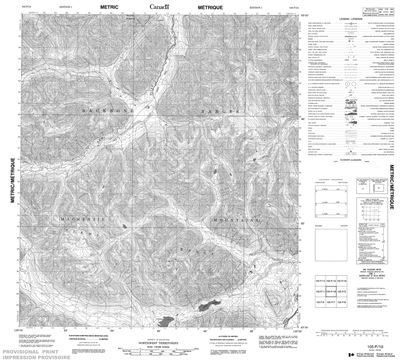 105P10 - NO TITLE - Topographic Map