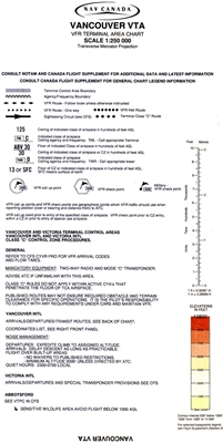 VTA 1901 Vancouver Terminal Area Chart. Terminal area charts provide