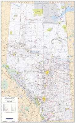 Alberta Provincial base map 1:750,000. This Provincial base map of ...