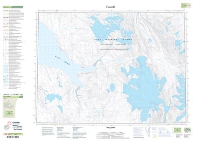 560A05 - BALS FIORD - Topographic Map