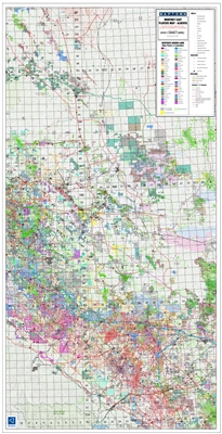 Montney East Alberta Geological Play map. This map covers Township 48