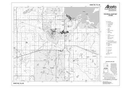 73L08R Alberta Resource Access Map