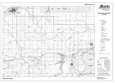 82h05r Alberta Resource Access Map